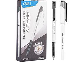 Ручка шариковая DELI Arrow, 0,7 мм, черная