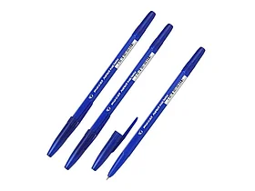 Ручка шариковая СТАММ Тонкая линия письма 0,7 мм, синяя