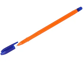 Ручка шариковая СТАММ VeGa. Orange 0.7 мм,  синие чернила
