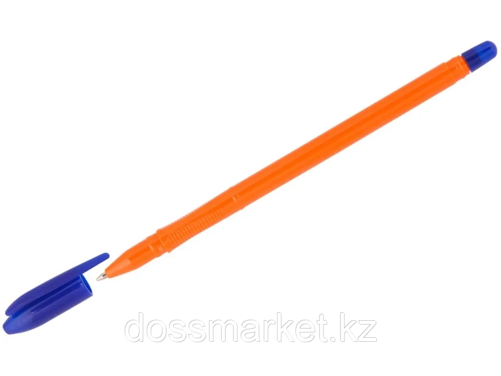 Ручка шариковая СТАММ VeGa. Orange 0.7 мм, синие чернила - фото 1 - id-p101738856