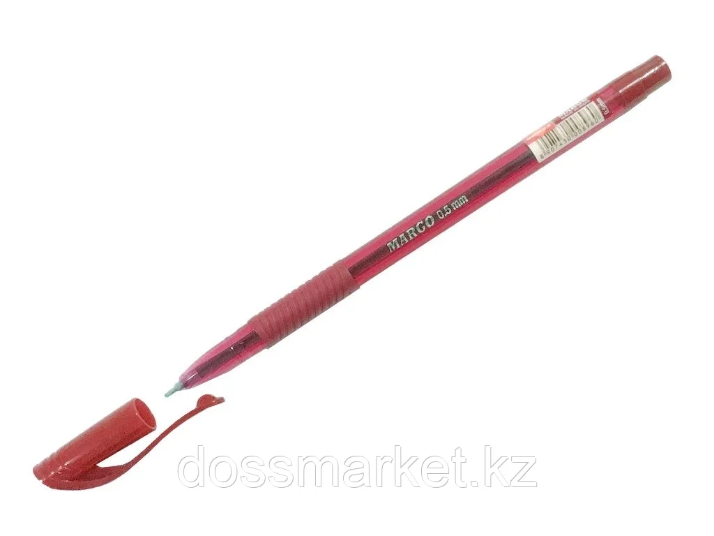 Ручка шариковая UNIMAX Margo 0.5 мм, красная