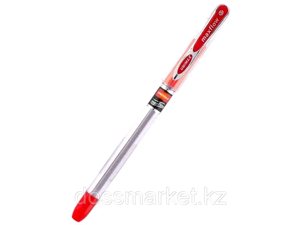 Ручка шариковая UNIMAX Max Flow 0,7 мм, красная - фото 1 - id-p101738861