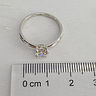Кольцо из серебра с фианитами SOKOLOV 94012810 покрыто  родием, фото 3