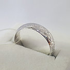 Обручальное кольцо из серебра с гравировкой SOKOLOV 94110017 покрыто  родием, фото 2