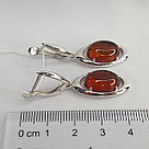 Серьги из серебра с фианитами Красная Пресня 33310148Д, фото 3