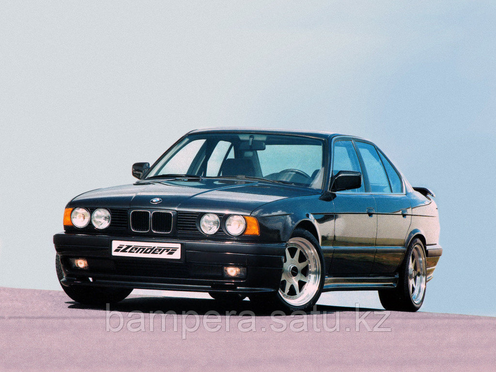 Накладка на передний бампер "Zender" для BMW 5-серии E34 Sedan/Touring 1987-1996 - фото 4 - id-p101751938