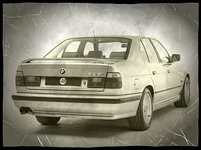 Задний бампер "M Tech" для BMW 5-серии E34 1987-1996