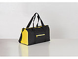 Сумка спортивная Master с цветными молниями, неоново-желтый, фото 8