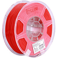 ESUN 3D ABS+ Пластикалық eSUN Red/1.75mm/1kg/roll 3D басып шығаруға арналған шығын материалдары (ABS+175R1)