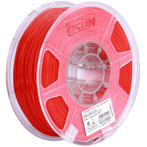 ESUN 3D ABS+ Пластик eSUN Red/1.75mm/1kg/roll расходный материалы для 3d-печати (ABS+175R1) - фото 1 - id-p101753054