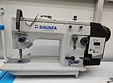 SHUNFA SF20U-93D промышленная неавтоматическая швейная машина в комплекте со столом, фото 6