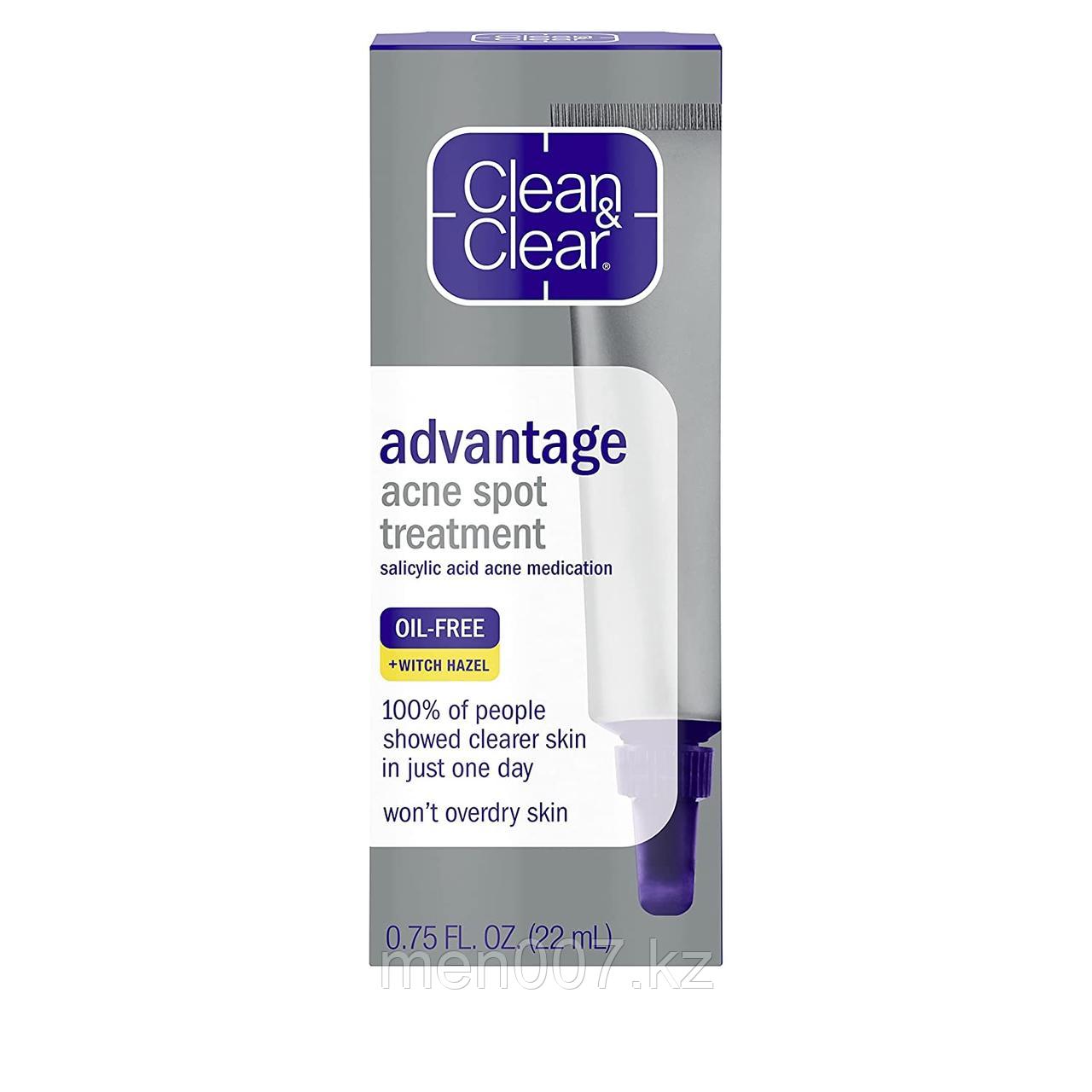 Сlean & Сlear, Средство от прыщей Advantage Acne Spot Treatment, 22 мл