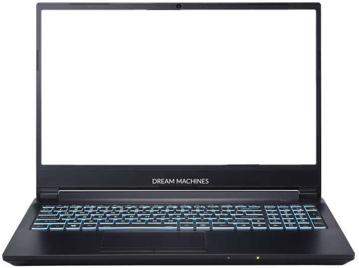 Игровой ноутбук Dream Machines RG3060-15XX01, 15.6" FHD VA 240Hz, i7-10750H, без ОЗУ и SSD, RTX3060 6Gb