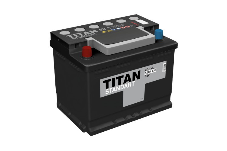 Аккумулятор TITAN Standart 60 (+) (0262) - фото 1 - id-p98988317