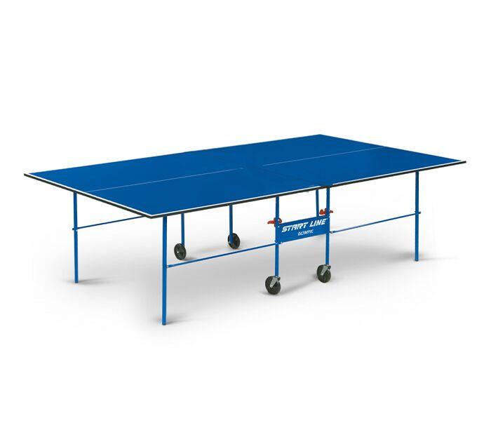 Теннисный стол Start line OLYMPIC Blue - фото 1 - id-p101754556