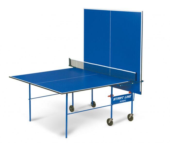 Теннисный стол Start line OLYMPIC с сеткой Blue - фото 2 - id-p101755345