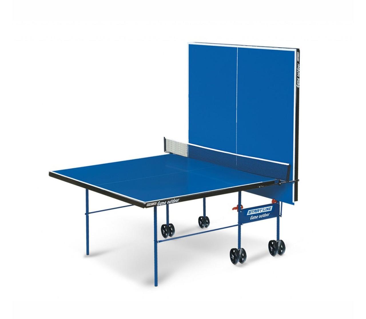 Теннисный стол Start line GAME с сеткой Outdoor Blue - фото 4 - id-p101755430