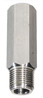 Защищенный IN-LINE держатель н/ст AISI 304 1/2”