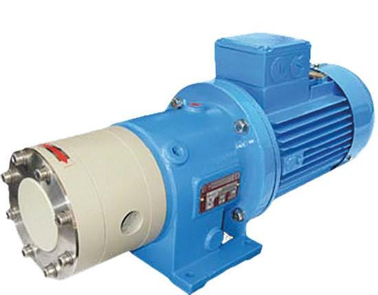 M PUMPS VP шиберный (лопастной) насос с магнитной муфтой с электродвигателем, фото 1