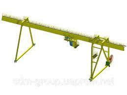 Кран козловой г/п 5т управление из кабины