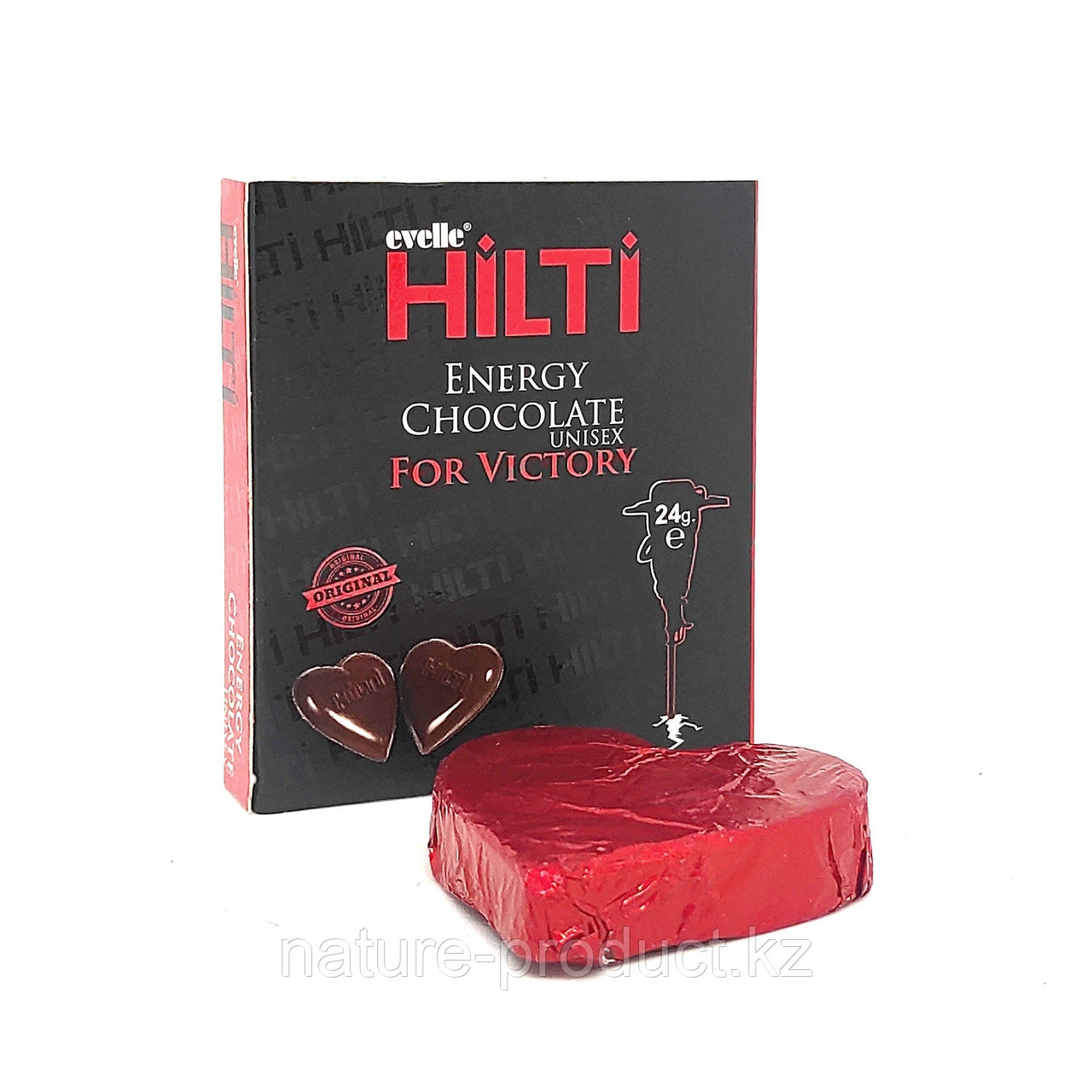 Шоколад Hilti Energy Chocolate unisex For Victory, как для мужчин и женщин, 1 шт