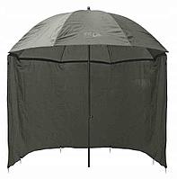 Зонт Палатка "HUSKY" с боковой стенкой не пол.закрыт. для рыбалки и пляжа Высота 200см.Диаметр180см.