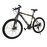 Горный велосипед HYGGE (26*19, черно- оранжевый) M116