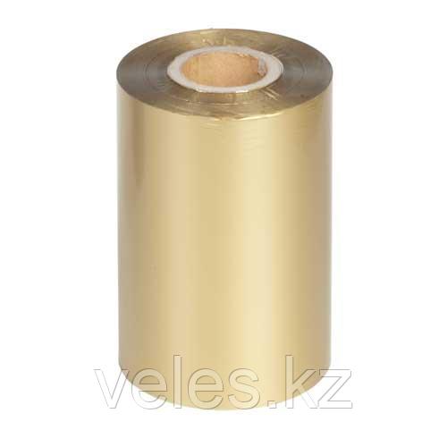 Риббон RESIN  Gold Metallic Textile 103 мм х 200 м