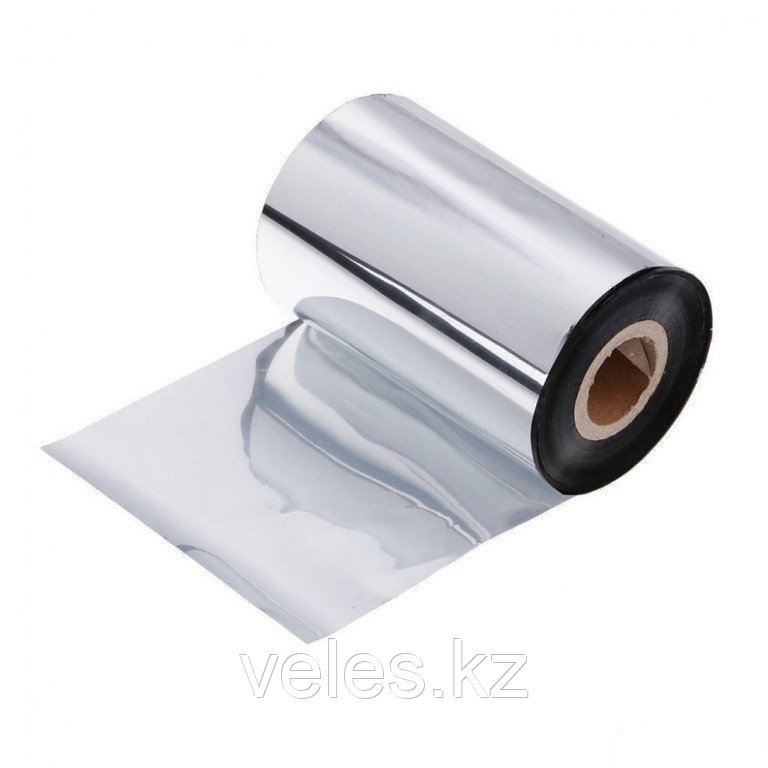 Риббон RESIN  Silver Metallic Textile 103 мм х 200 м