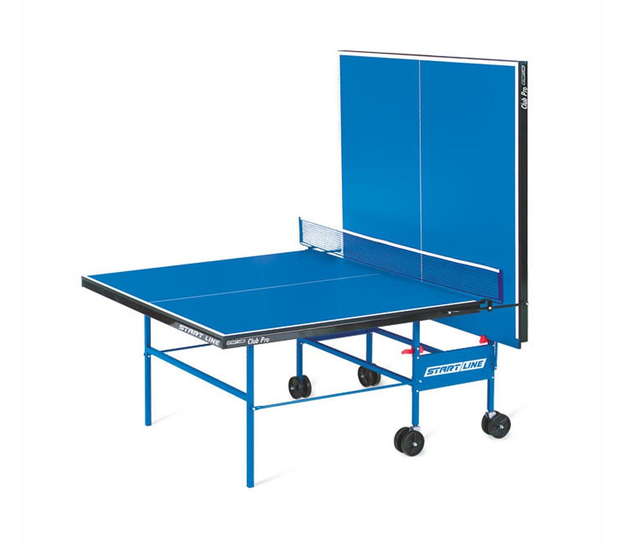Теннисный стол Start line CLUB PRO с сеткой Blue - фото 4 - id-p101763261
