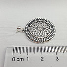 Подвеска из серебра Diamant 95-130-01112-1 черненное серебро, фото 2