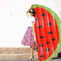 Плот-матрас гигантский пляжный надувной для плавания HUGE SIZE FLOAT'N (Арбузная долька), фото 4