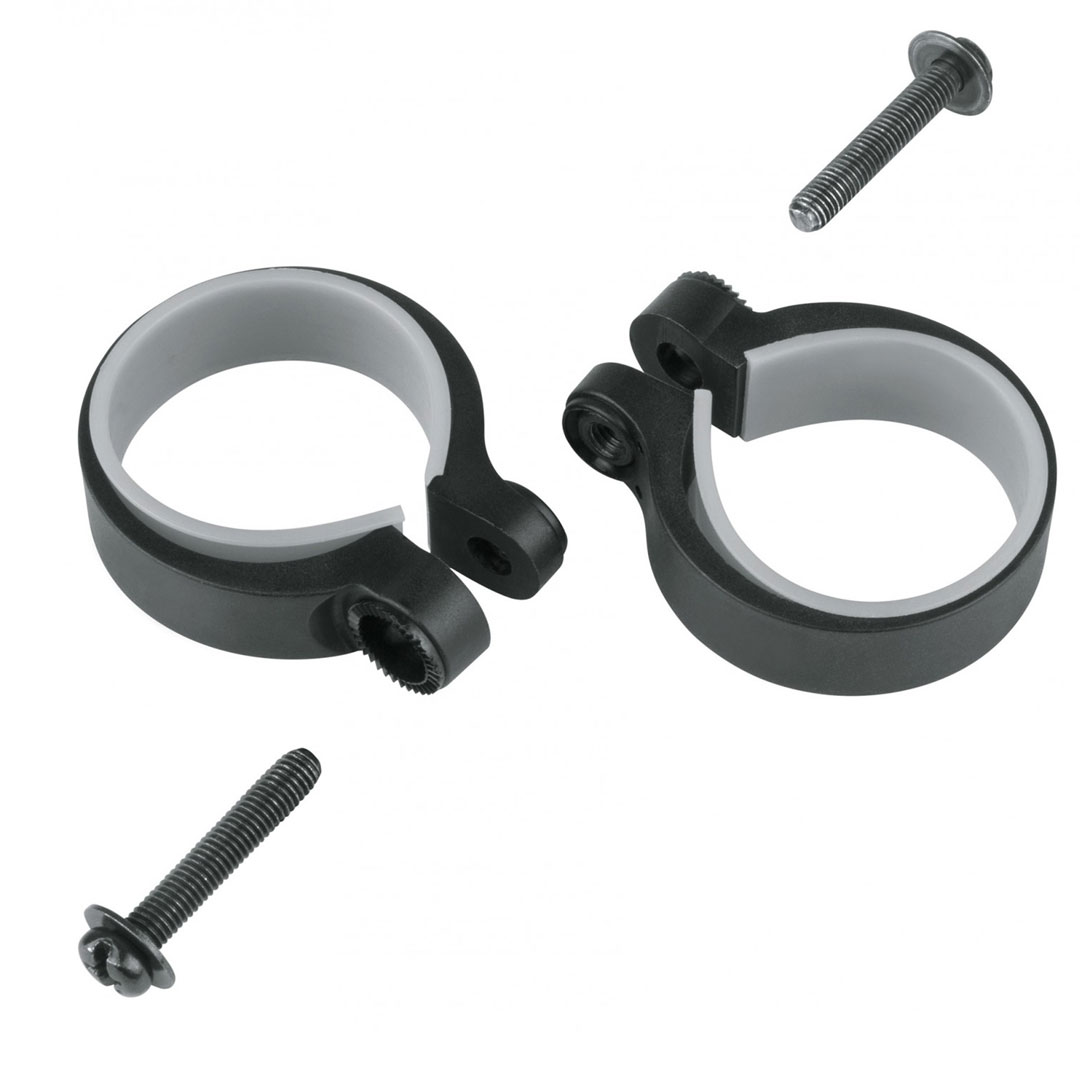 Крепление для крыла на вилку SKS Stay Mounting Clamps 26.5-30.5mm (2pcs),black - фото 1 - id-p93213962