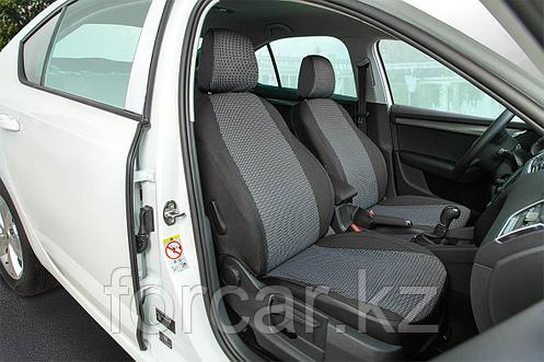 Чехлы для Chevrolet Aveo 2006-2011 жаккард, фото 3