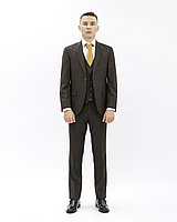 Мужской деловой костюм «UM&H 672388884» коричневый, фото 1