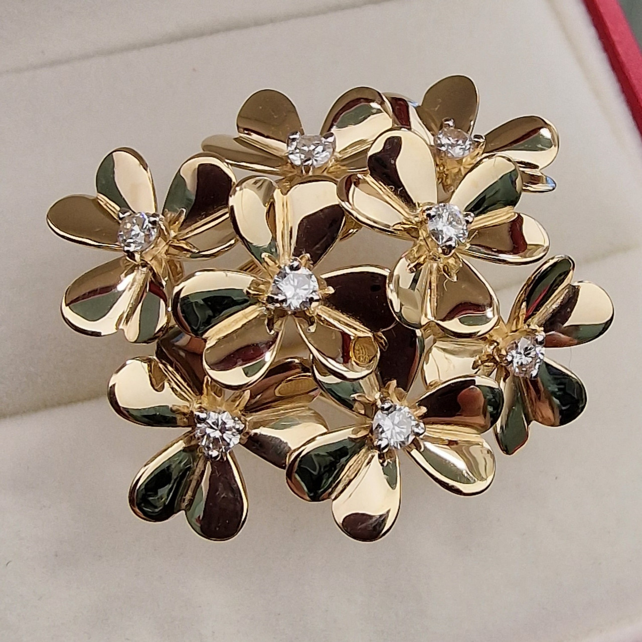 Золотое кольцо с бриллиантами 0.48Сt VS2/H, 18,5р. EX - Cut - фото 3 - id-p101763177