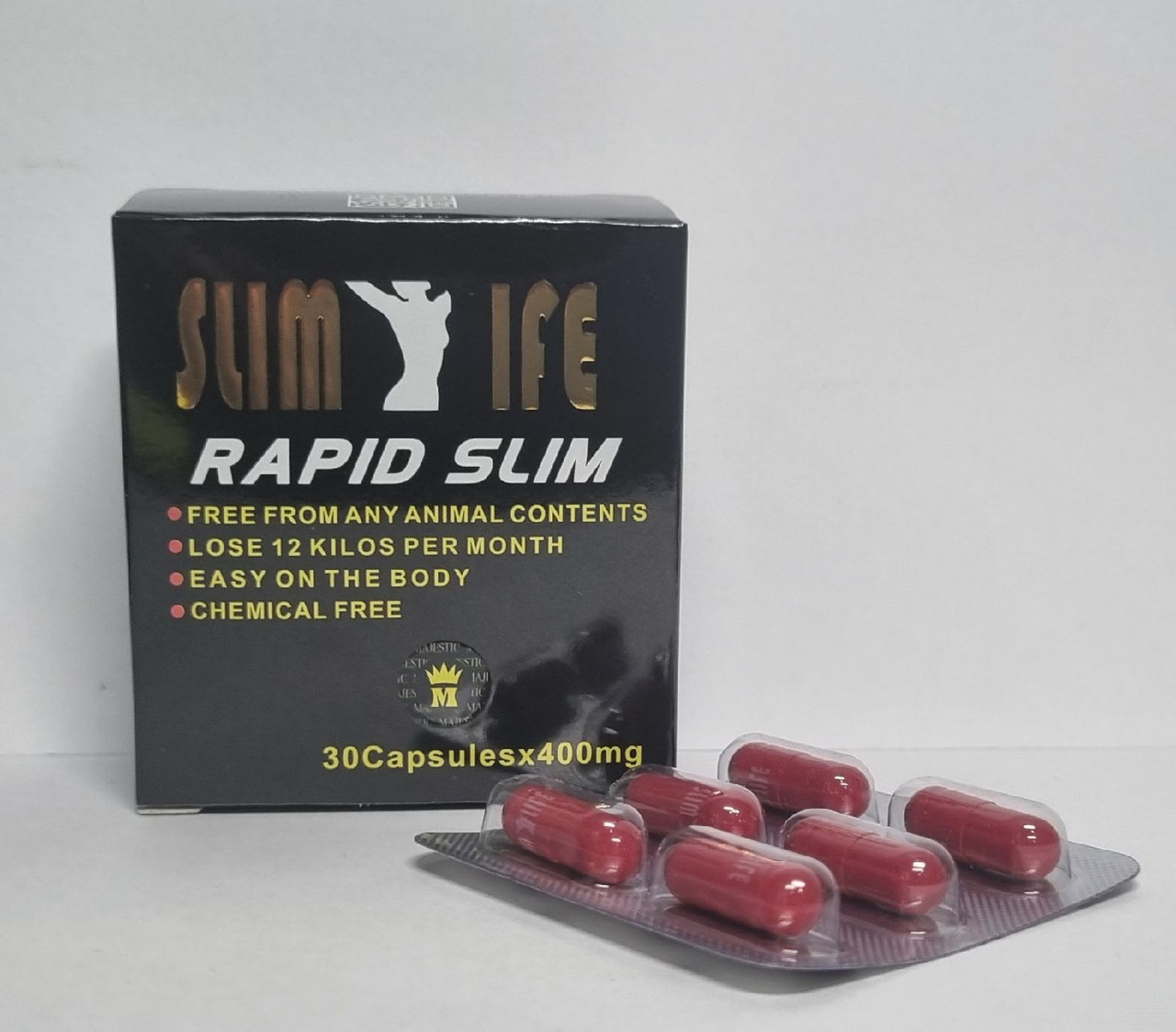 Slim Life Rapid Slim Слим Лайф Рапид Слим, 30 кап. × 400 mg.
