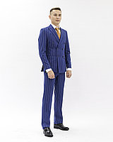 Мужской деловой костюм «UM&H 850501886» синий, фото 1