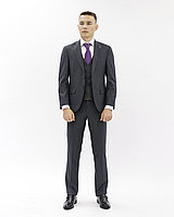 Мужской деловой костюм «UM&H 937502898» серый, фото 1