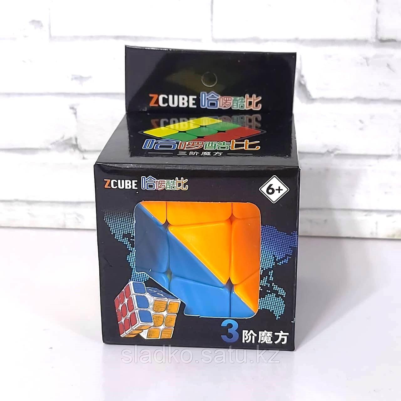 Скоростная головоломка Z-Cube Twisted 3x3 cube - фото 2 - id-p55105073