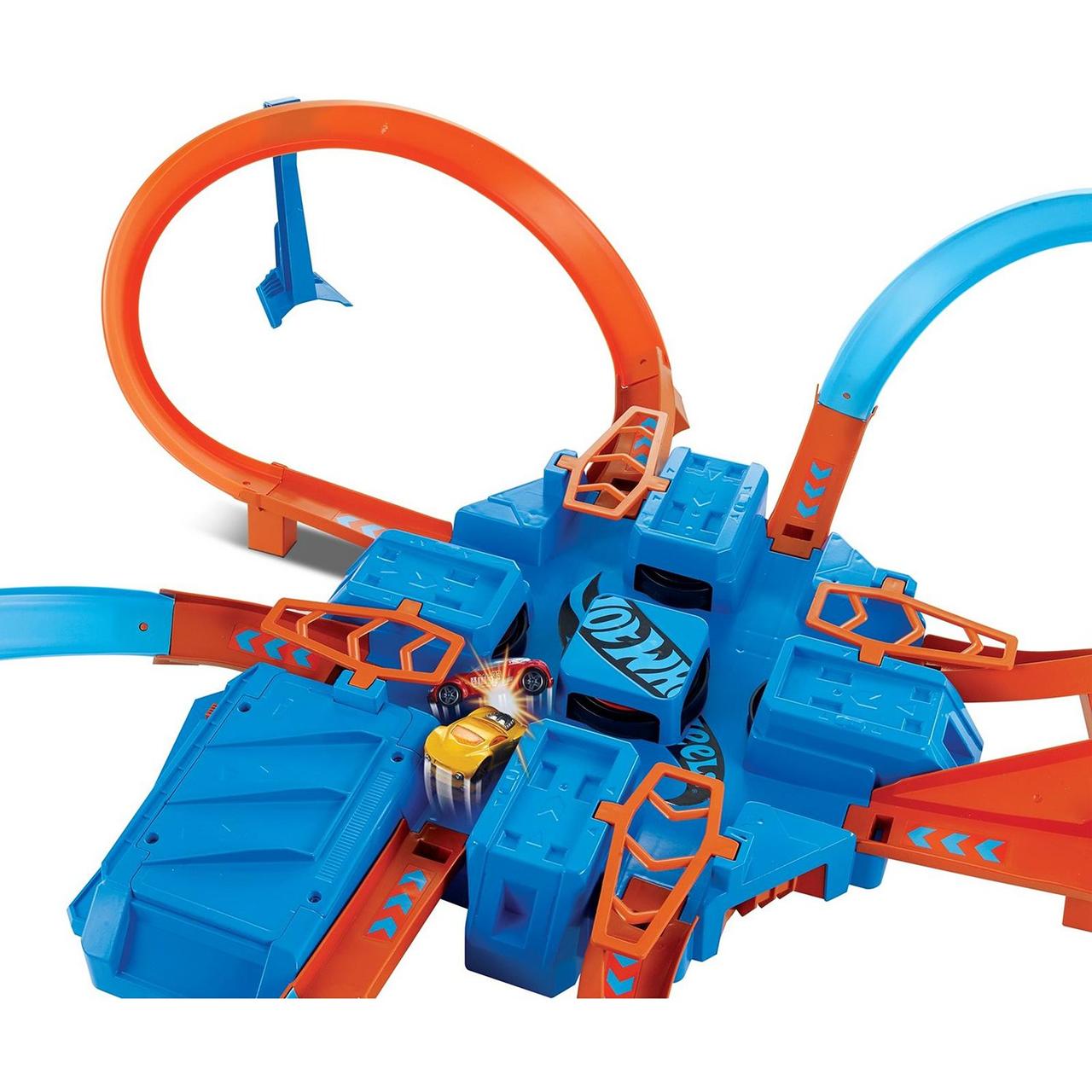 Набор игровой Hot Wheels Экшн автотрек Перекрестное столкновение