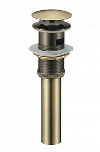 Донный клапан с переливом Savol S-XS001C бронза