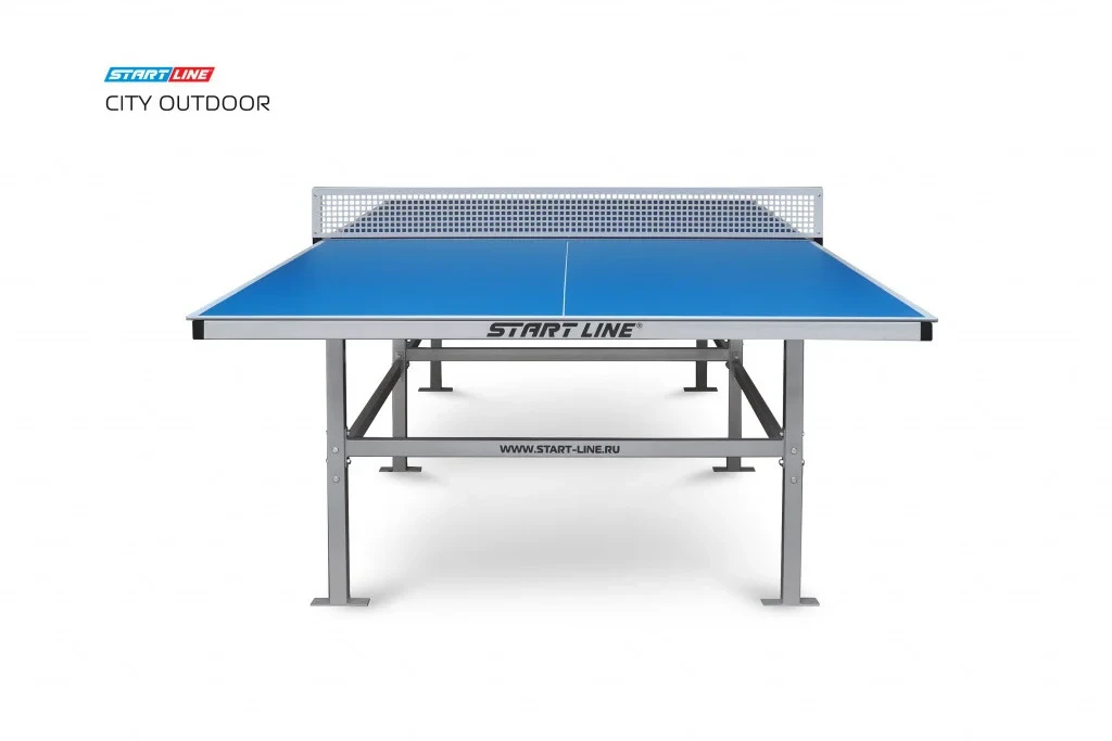 Влагостойкий теннисный стол Start Line City Outdoor Blue - фото 4 - id-p101779594