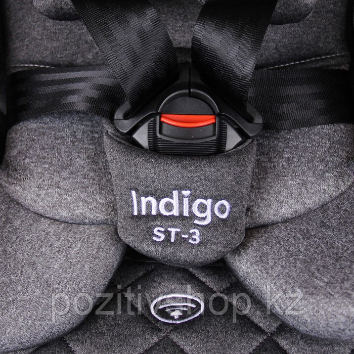 Автокресло Indigo Aero Isofix группа (0-36 кг) бежевый - фото 4 - id-p101780850