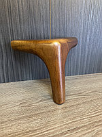 Ножка мебельная, деревянная угловая 13 см