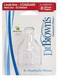 Набор из 2-х сосок для новорожденных 0+ Dr. Brown's Natural Flow® к стандартным бутылочкам, фото 2