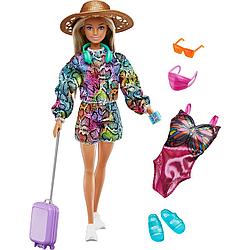 Набор игровой Barbie Кукла с пляжными аксессуарами