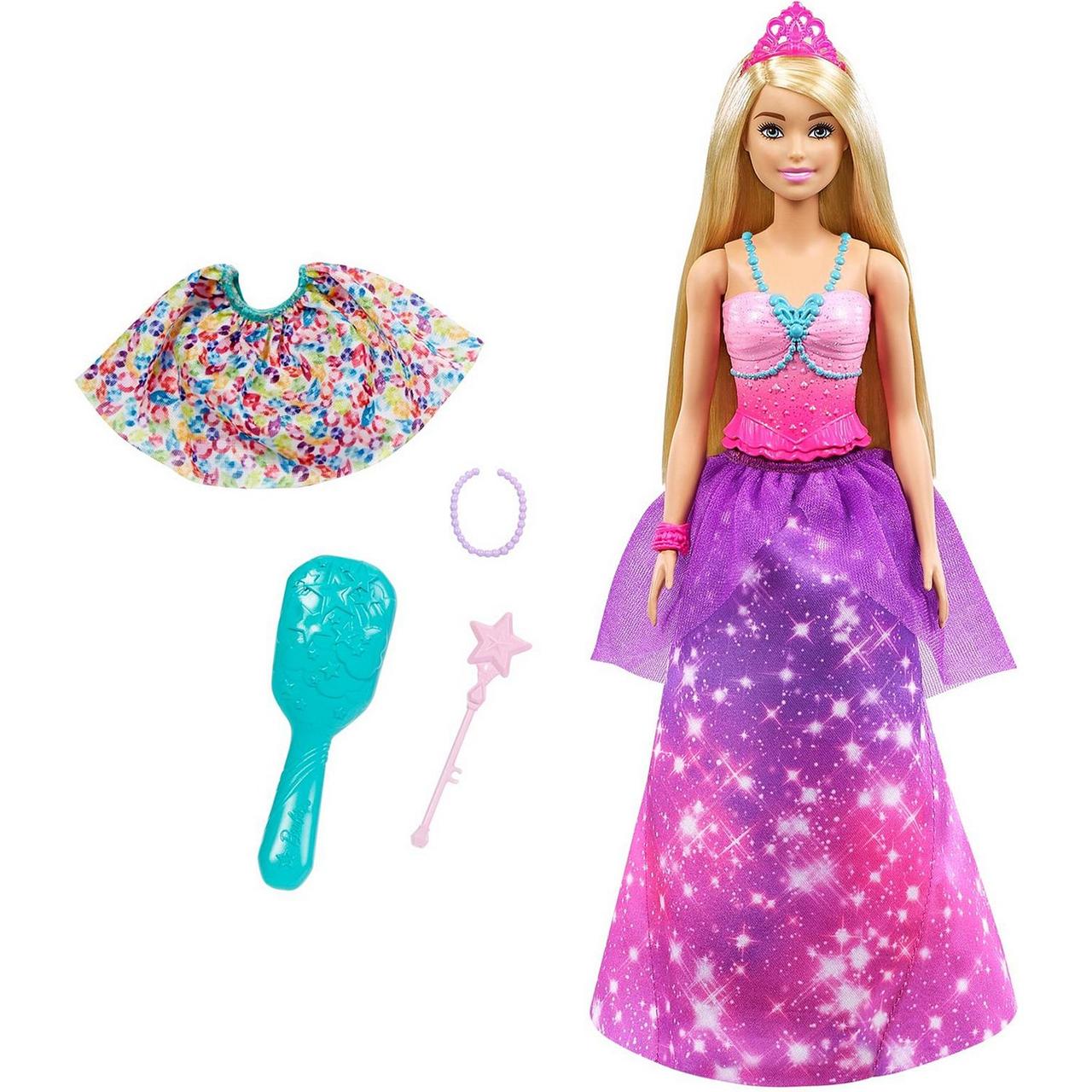 Кукла Barbie Дримтопия 2в1 Принцесса