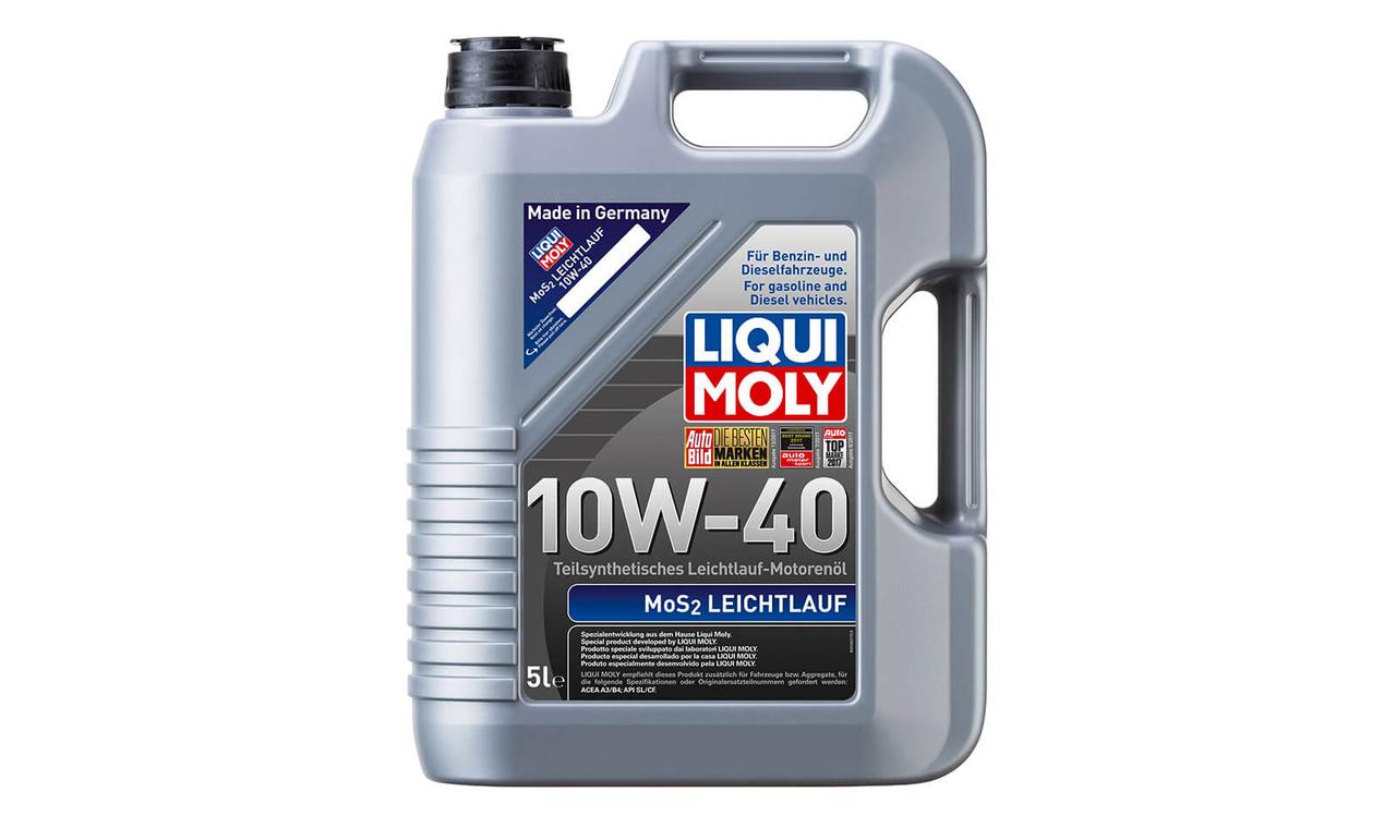 Масло моторное LIQUI MOLY Leichtlauf MOS2 10w40 5л. (2184) - фото 1 - id-p94896243