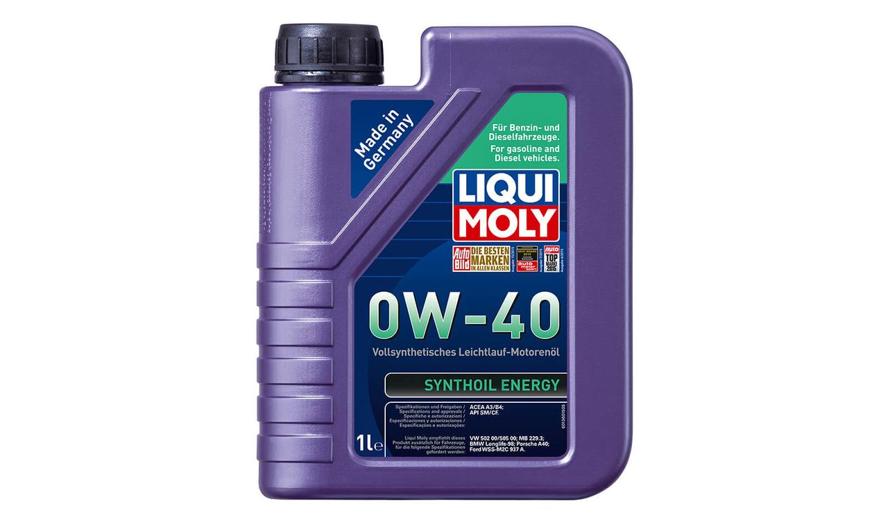 Масло моторное LIQUI MOLY Synthoil Energy 0w40 1л. (9514)